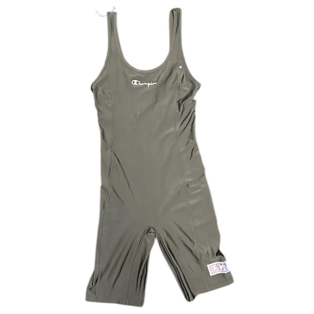 Champion one piece black onesie swimsuit